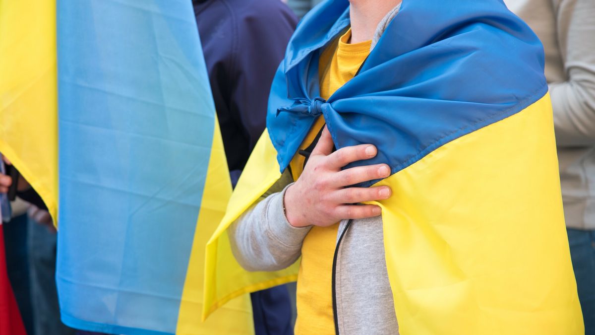 Marsz Pokoju dla Ukrainy w Gda?sku
08.05.2022 Gdansk Dzien Zwyciestwa Marsz Pokoju dla Ukrainy  Fot. Wojciech Strozyk/REPORTER
Wojciech Strozyk/REPORTER