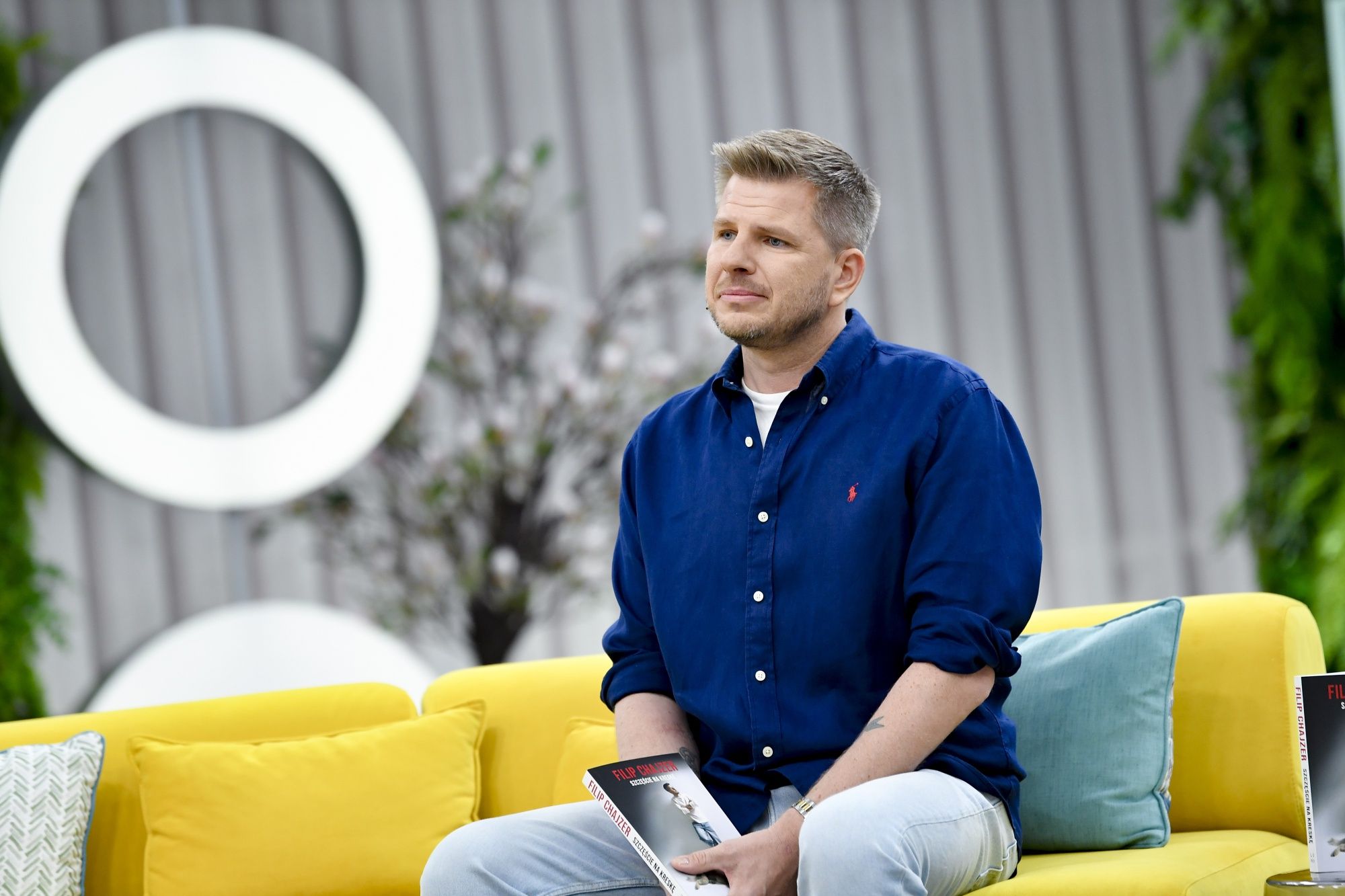 Filip Chajzer w "Halo tu Polsat"