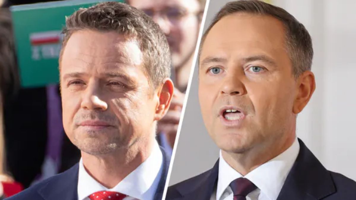 Rafał Trzaskowski i Karol Nawrocki