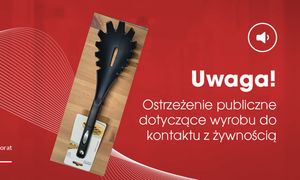 Wyrzuć do kosza. Wykryto niebezpieczne substancje w łyżce kuchennej z Chin