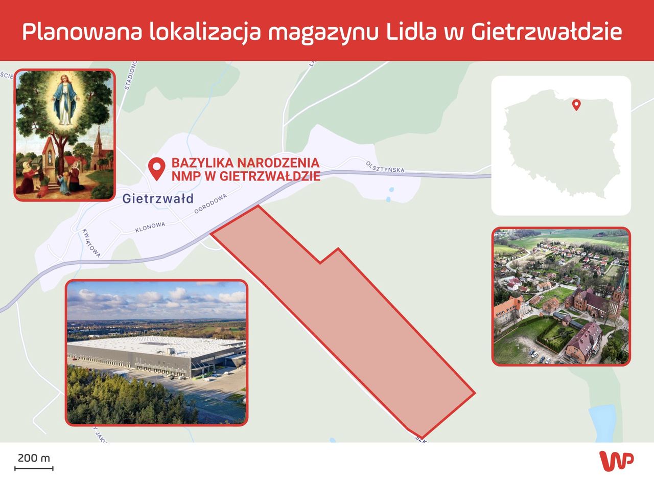 Planowana inwestycja Lidl Polska