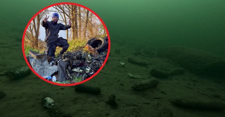 Zanurkował w Jeziorze Drawsko. Szokujące, co wyłowił
