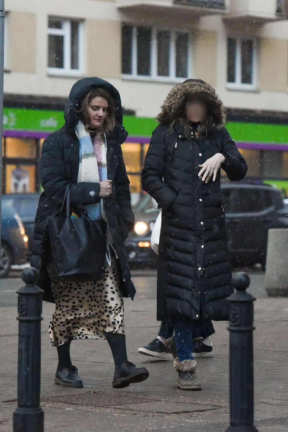 Zofia Zborowska na mieście