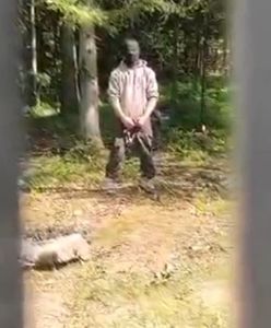 Migranci zaatakowali na granicy z Białorusią. SG pokazuje film