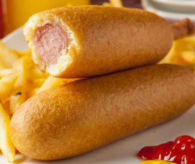 Corn dog  - amerykański przysmak