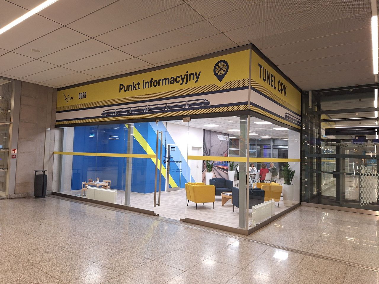 Łódź: Budowa tunelu kolei dużych prędkości. Otwarto punkt informacyjny dla mieszkańców