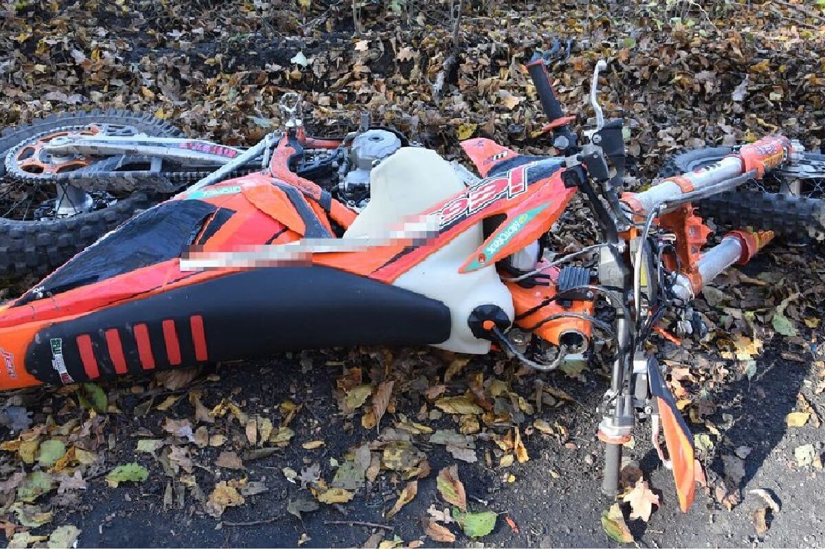 Quad zderzył się z motocyklem
