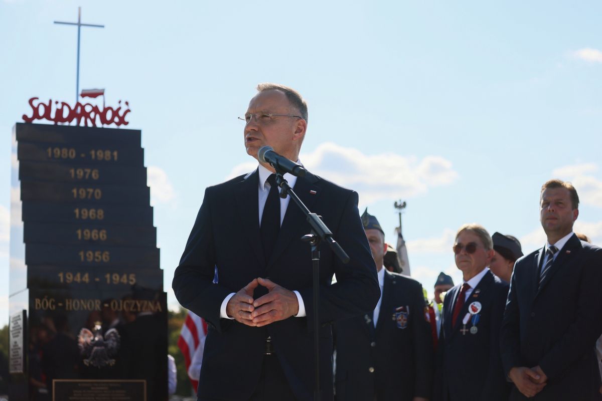 Andrzej Duda, wybory prezydenckie w usa, Donald Trump Duda apeluje do Polonii. Proszę, żebyście szli do amerykańskich wyborów