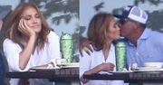 Rozmarzona Jennifer Lopez funduje sobie całuśny lunch z narzeczonym (ZDJĘCIA)
