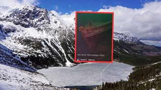 Myśleli, że zaginęła. Nurek pokazał dno Morskiego Oka. "Syrena"