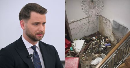 Radomir Wit z TVN24 pokazał skalę zniszczeń w rodzinnym domu w Lądku-Zdroju. "Przerażająca siła wody. Wymiotła wszystko"