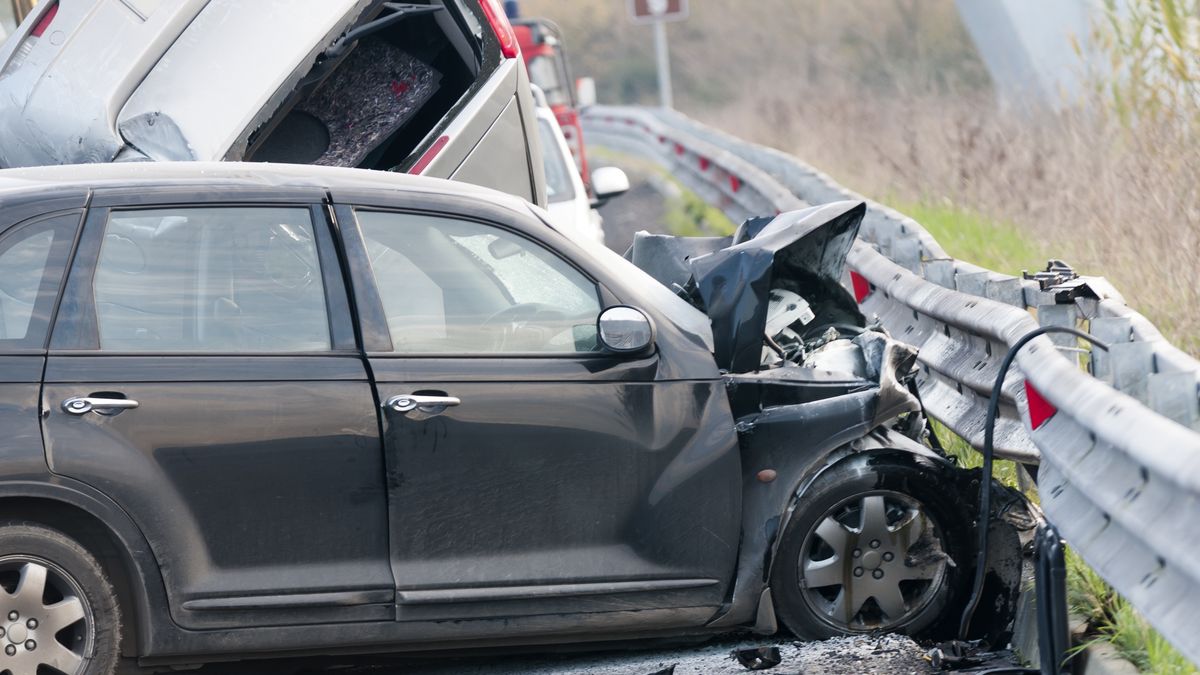 Car accidentCar accident on italian highway.gabrieletamborrelliAccident, Auto Accidents, Car, Crash, Highway, Italy, Railing, Transportation