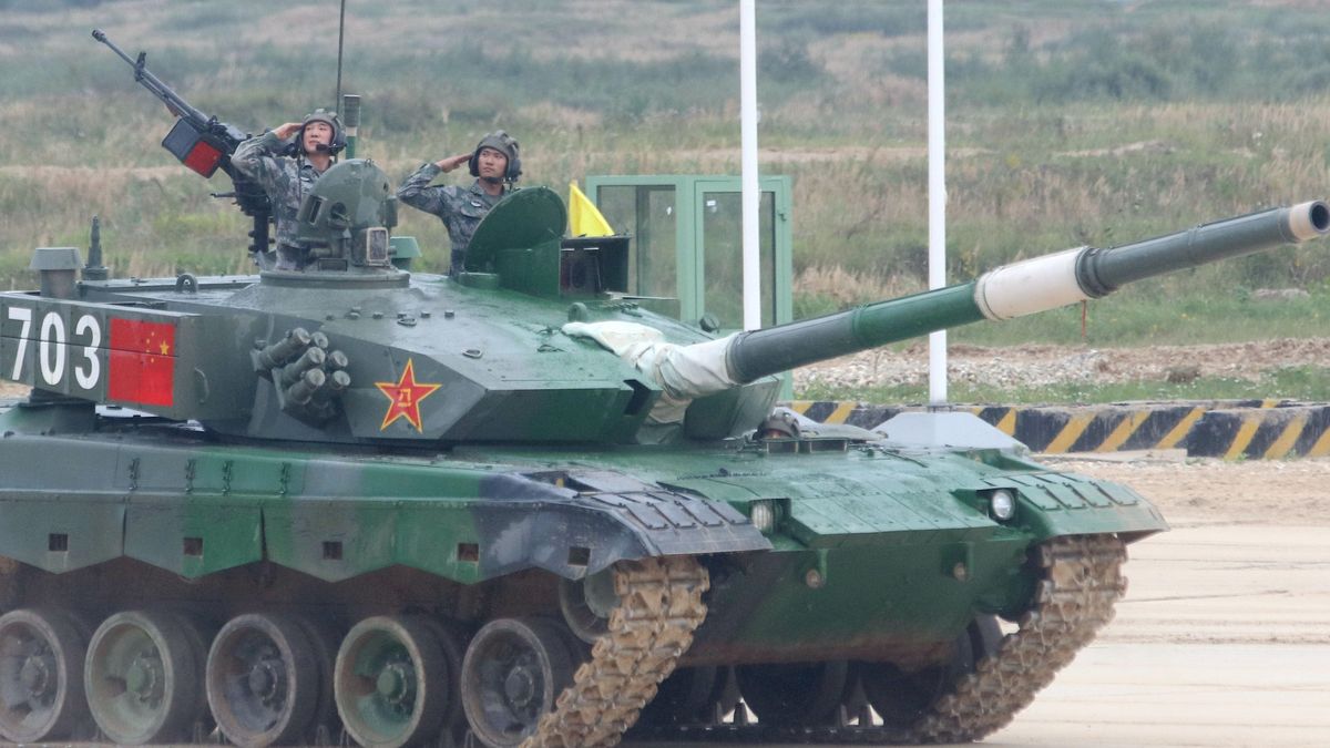 Chińscy żołnierze podczas Międzynarodowych Igrzysk Wojskowych w Rosji w 2020 roku