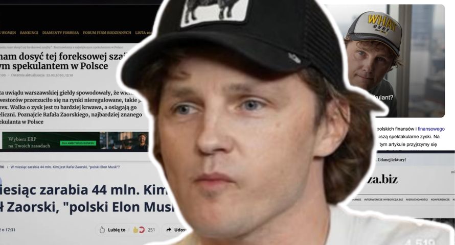 Jak media wykreowały "króla spekulantów". Historia Rafała Zaorskiego