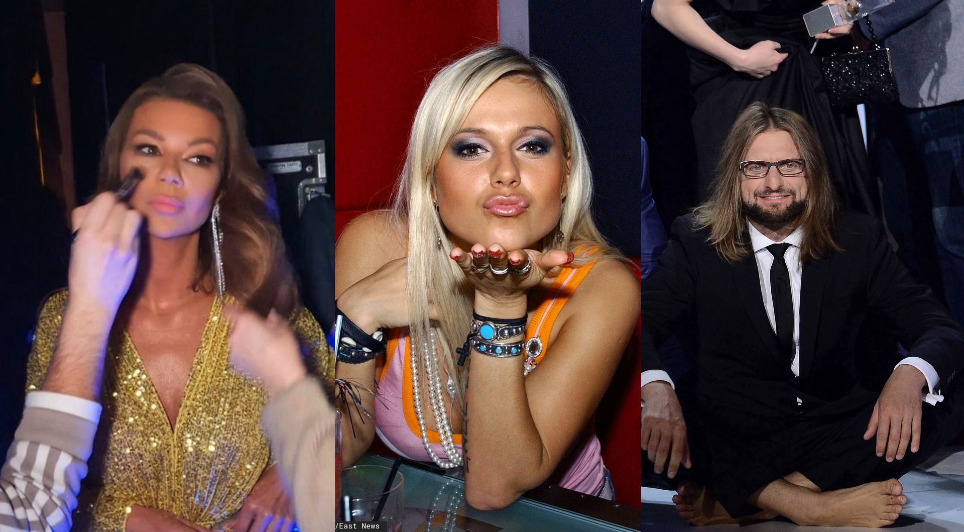 Od lewej: Edyta Górniak, Doda, Leszek Możdżer. 