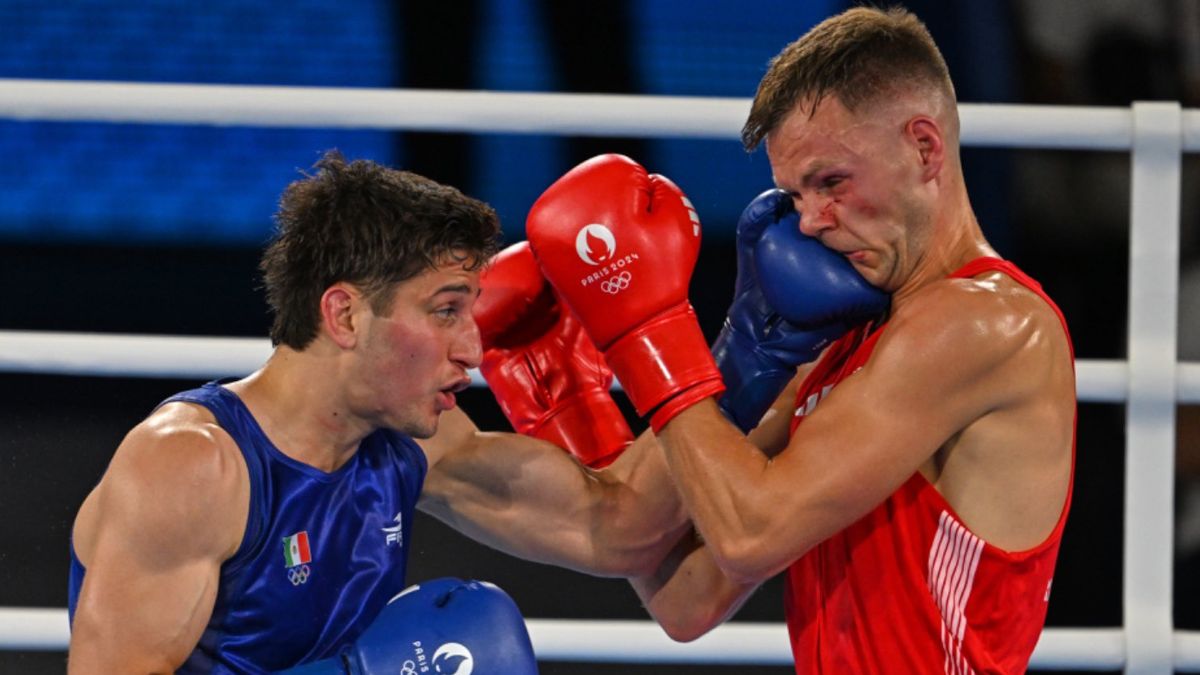 Lewis Richardson vs. Marco Verde na igrzyskach w Paryżu.