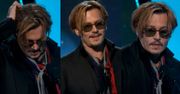 KOMPLETNIE PIJANY Johnny Depp na rozdaniu Hollywood Film Awards! (WIDEO)