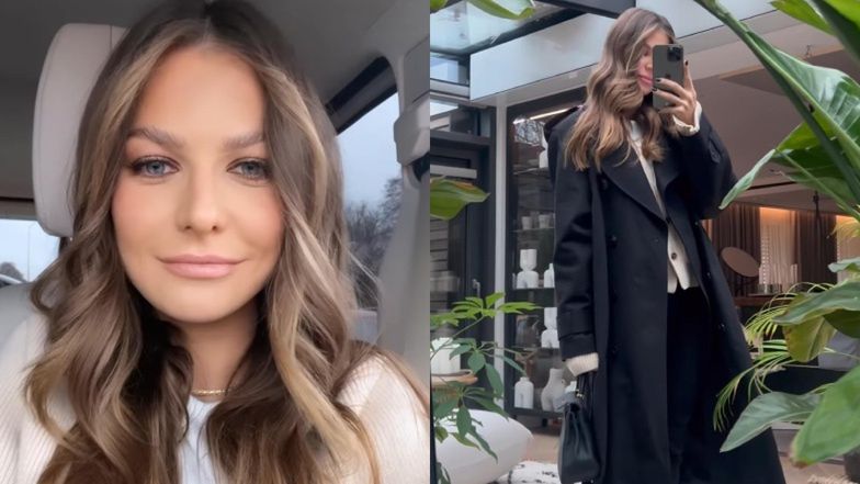 MODNISIA Anna Lewandowska prezentuje kilka stylówek w tym samym dniu i zdradza TAJEMNICĘ swoich lśniących pukli: "Mam BZIKA na punkcie włosów" (ZDJĘCIA)