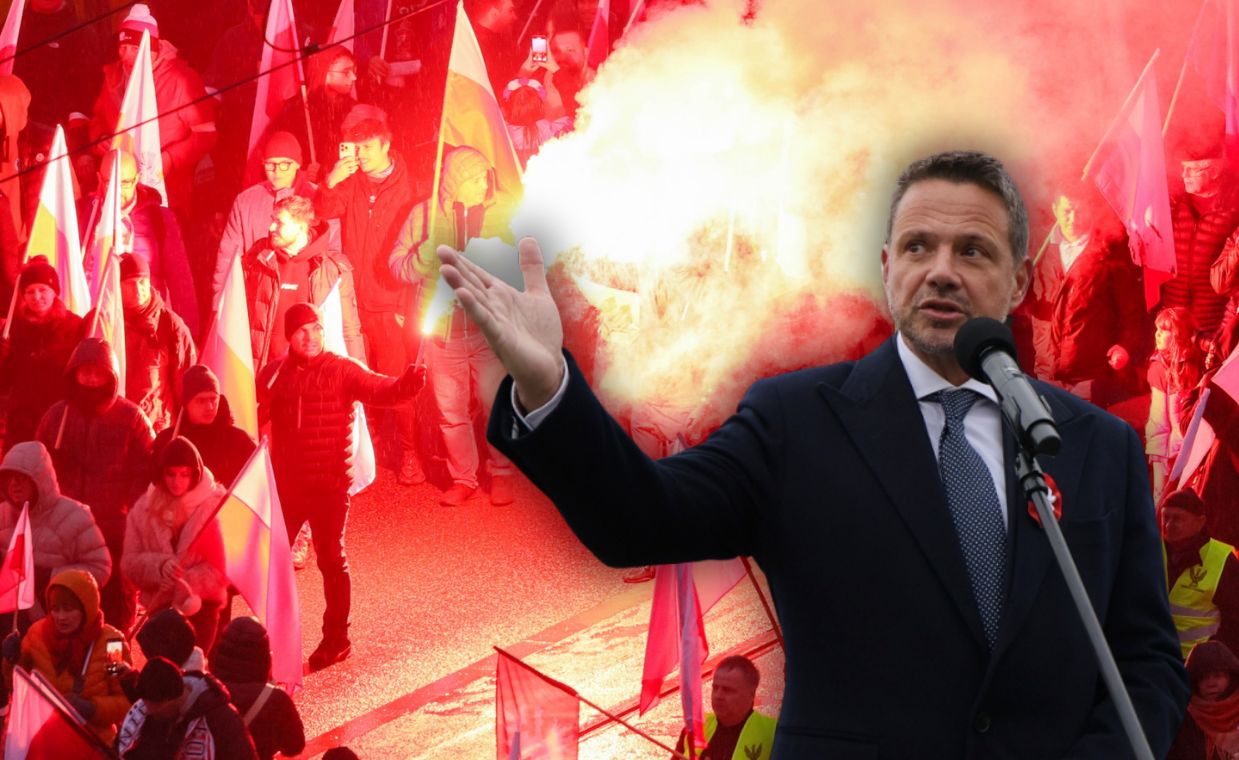 Race podczas Marszu Niepodległości. Trzaskowski zapowiada konsekwencje