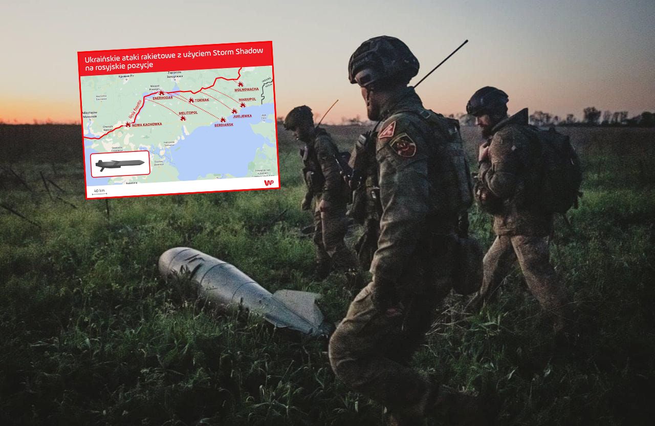 Ukraina zaatakowała przy pomocy Storm Shadow kilka rosyjskich pozycji na południu Ukrainy