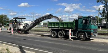 Będzin: Przebudowa i remont "nerki" i DW910 wkraczają w kluczowy etap