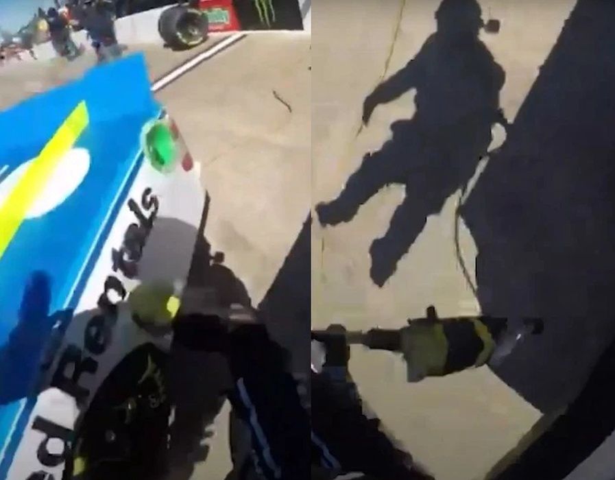 Wypadek podczas wyścigu na torze Talladega