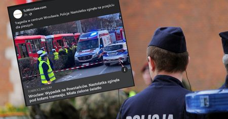 Tragedia we Wrocławiu. 17-latka potrącona przez tramwaj zginęła na miejscu