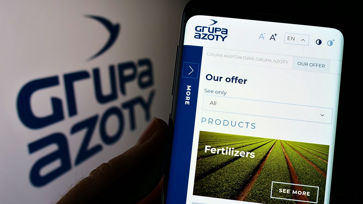 Grupa Azoty z powodu skokowego wzrostu cen gazu wstrzymała nowe 