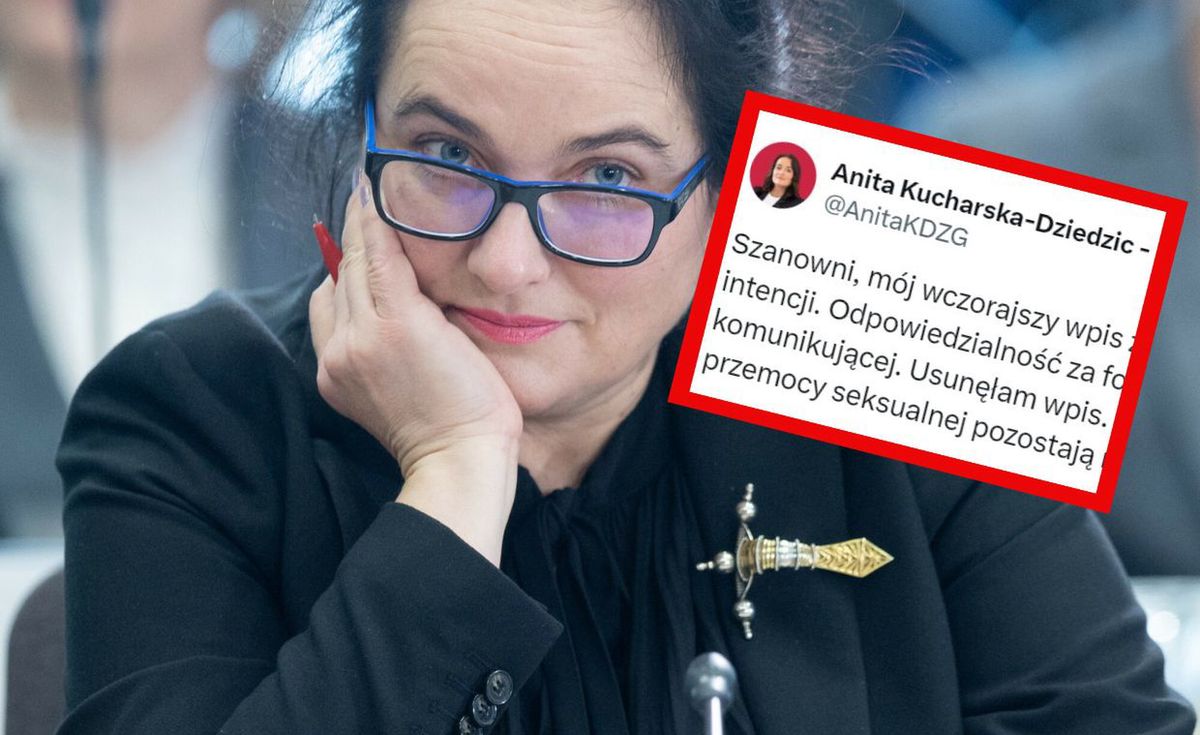 Posłanka Anita Kucharska-Dziedzic przeprasza za swoje słowa