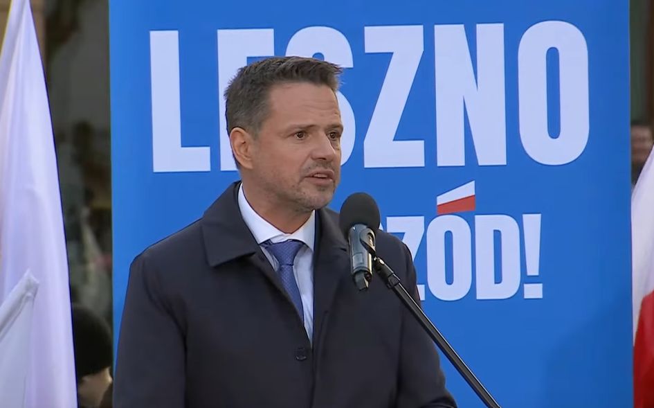Trzaskowski na wiecu nawiązał do popularnego serialu