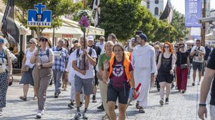 "Nadzieja pozwala przetrwać ciężkie czasy". Pielgrzymka wyruszyła na Jasną Górę (WIDEO)