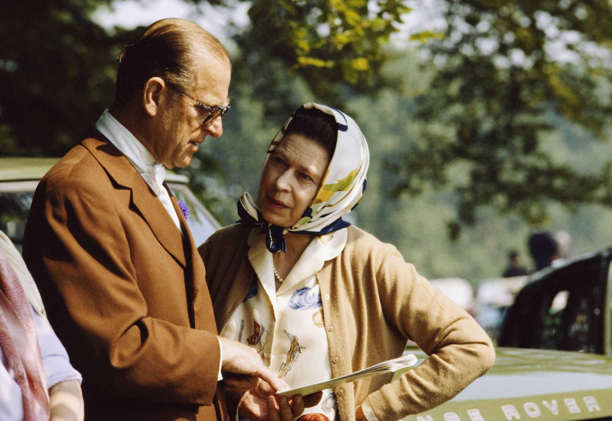 Królowa Elżbieta II i książę Filip