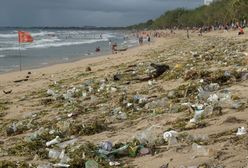 "Śmieciowy" problem na Bali powrócił. Tony plastiku na popularnych plażach