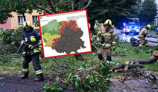 Gwałtowne burze. Zobacz, gdzie ma być najgorzej [RELACJA NA ŻYWO]