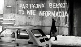 Media bez wyboru. W Poznaniu wrócił napis ze stanu wojennego