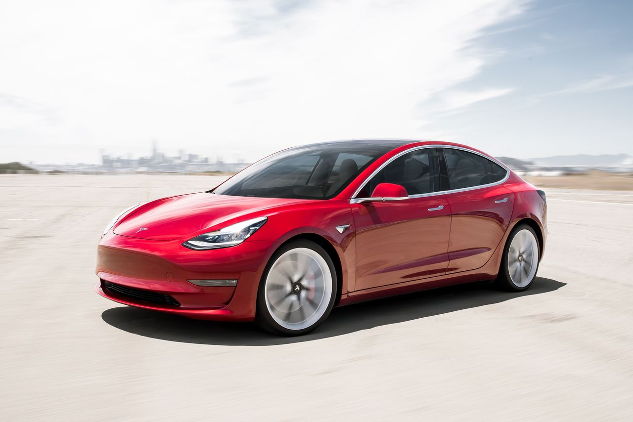 Tesla Model 3. Źródło: Tesla
