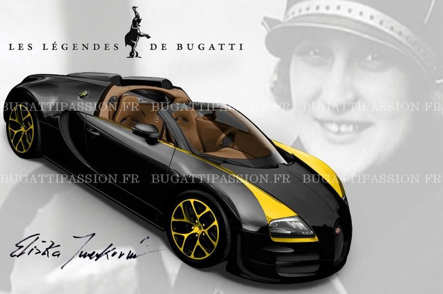 Bugatti Veyron Grand Sport Vitesse Elisabeth Junek na pierwszym zdjęciu