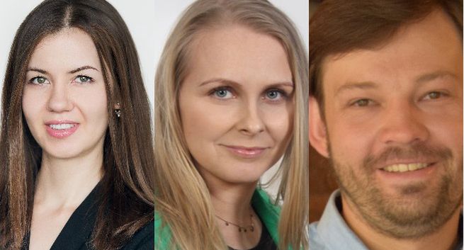 Karolina Osińska, Mateusz Puślecki i Agata Kwapień w Public Dialog