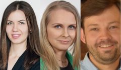 Karolina Osińska, Mateusz Puślecki i Agata Kwapień w Public Dialog