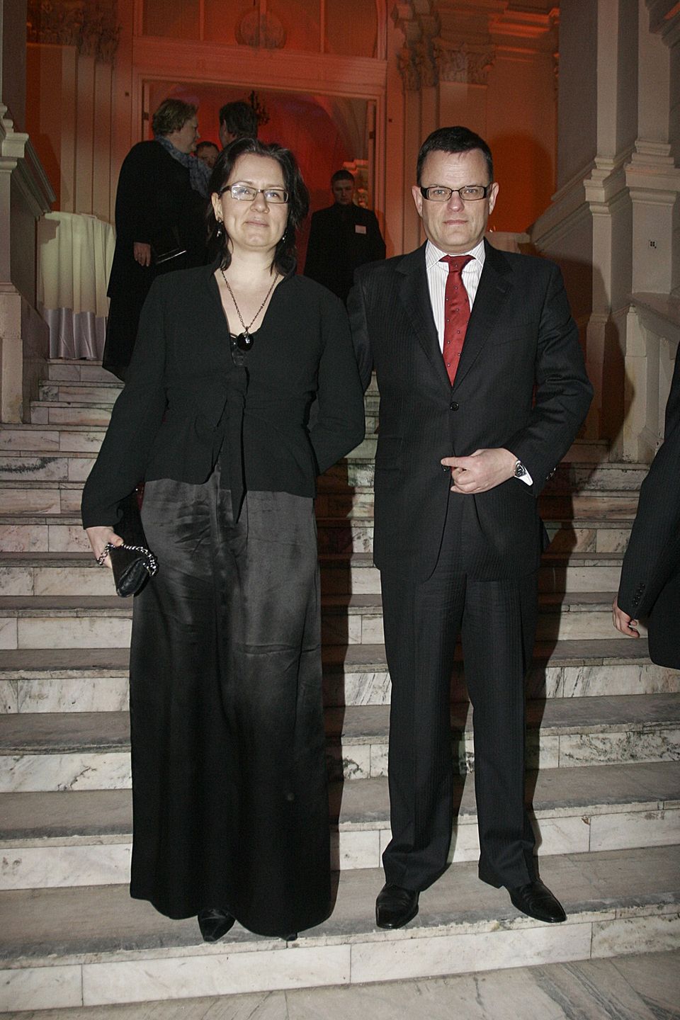 Andrzej Morozowski z żoną Agatą