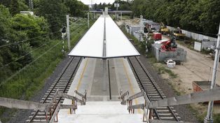 Szczecin: Miał być już dostępny dla podróżnych. Przystanek SKM na Pogodnie nadal nieczynny. Sprawdzamy stan prac [ZDJĘCIA]