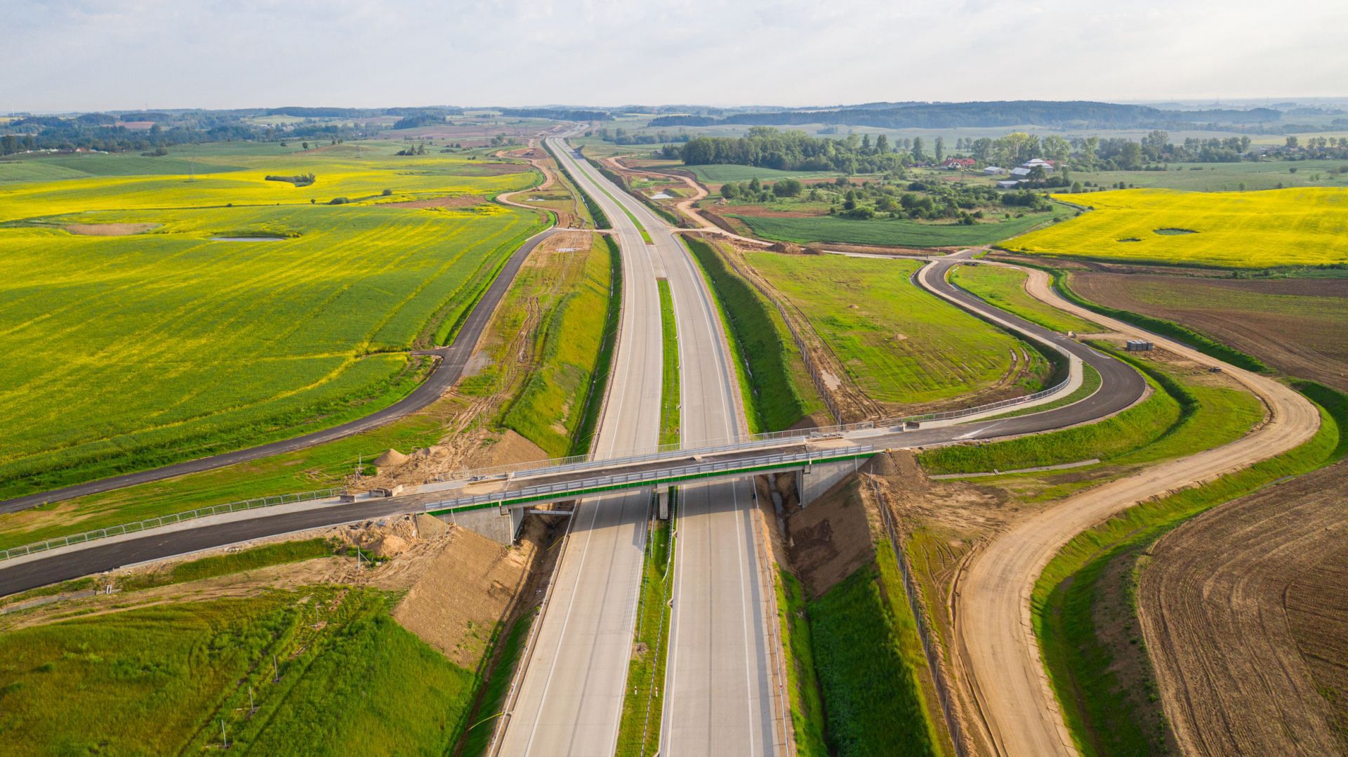 Budowa drogi ekspresowej S61 na odcinku Szczuczyn - Ełk Południe, stan na czerwiec 2022