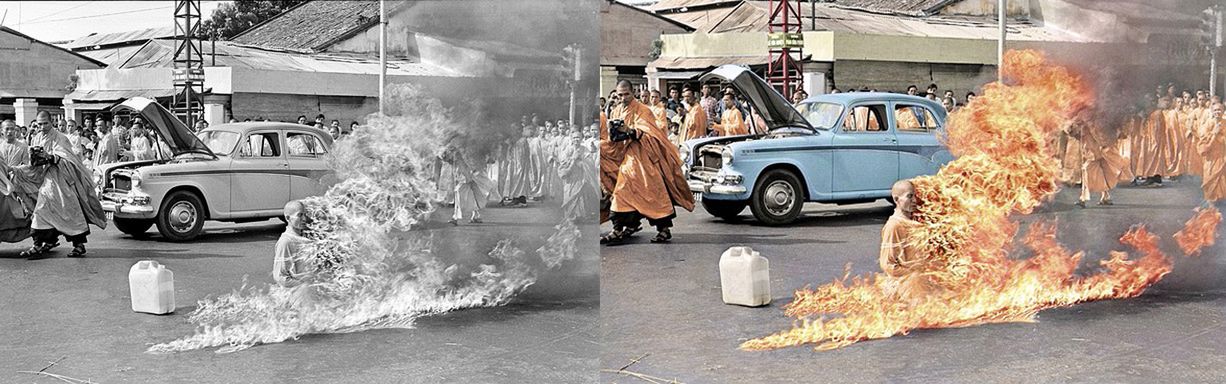 Historyczne zdjęcia przywrócone do życia dzięki koloryzacji. Niecodzienny album 5