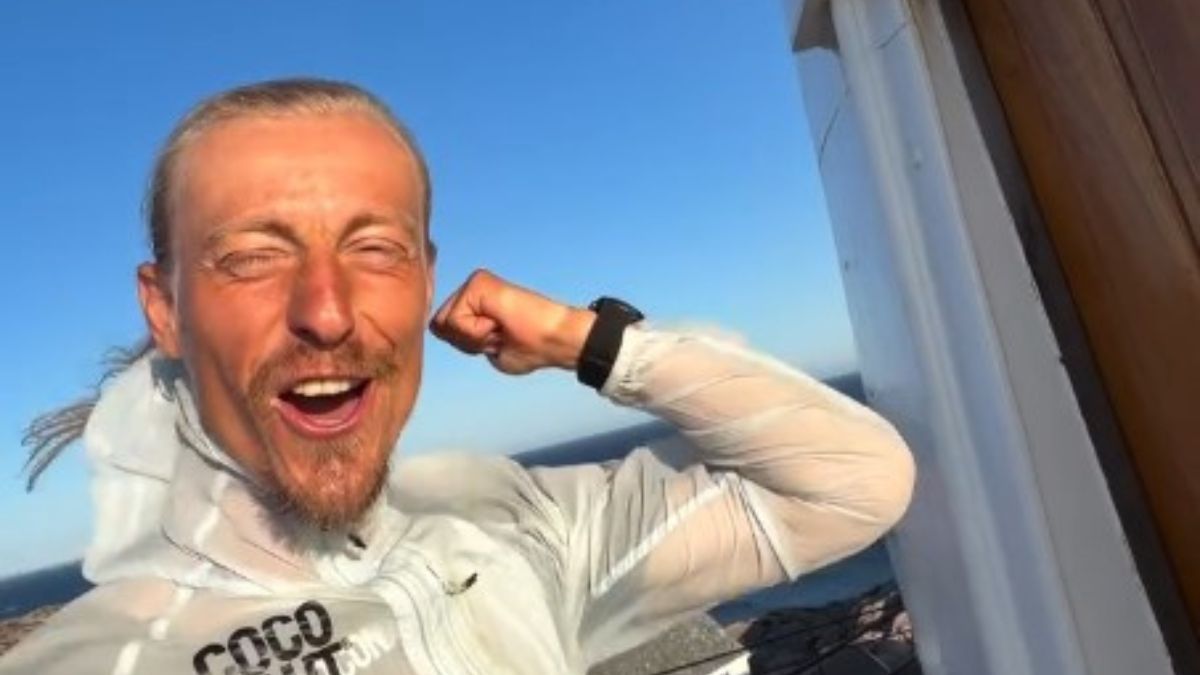 Przebiegł samotnie przez góry Skandynawii