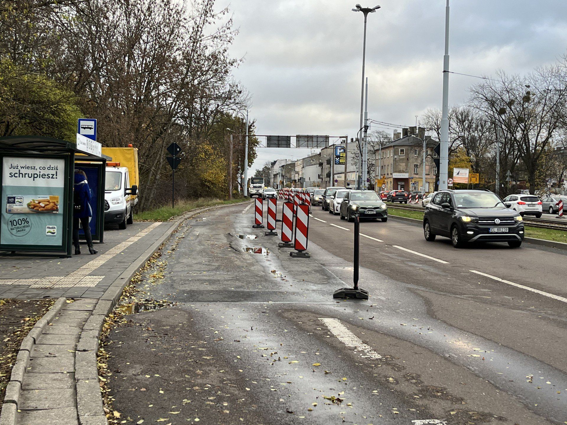 Remonty przy Rondzie Lotników Lwowskich