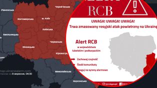 Tym razem dwa województwa. Alert RCB ze względu na ataki w Ukrainie