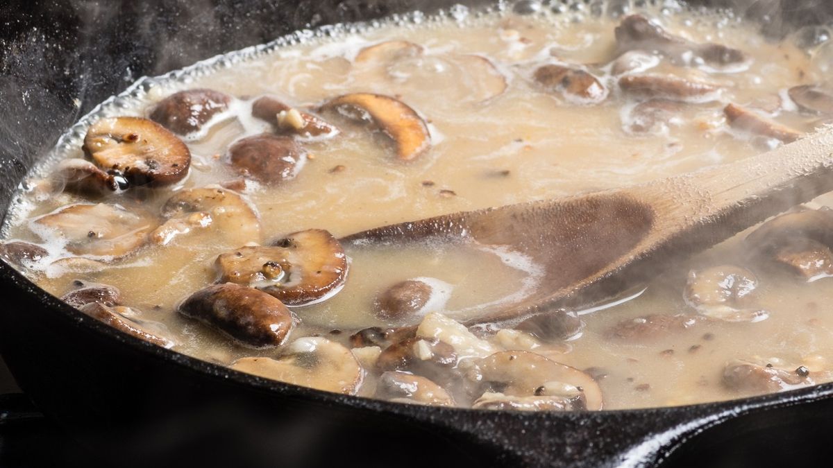 Sos grzybowy - prosty przepis.