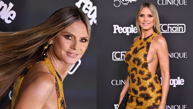 Heidi Klum na 50. urodzinach "People"