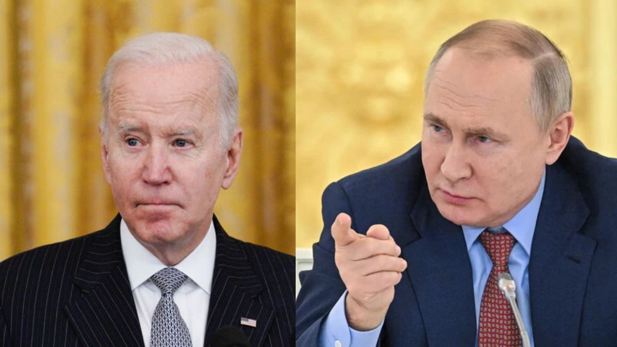 Joe Biden i Władimir Putin