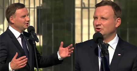 Andrzej Duda pod Pałacem Prezydenckim: "Tracimy powoli nasz kraj!"